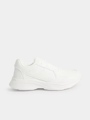 Jet Kids White Active Lace Up Sneaker