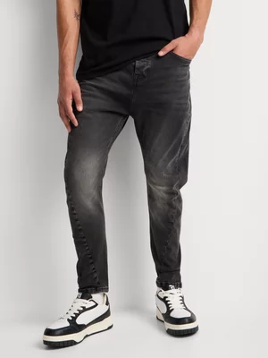 Relay Jeans Men's Tapered Black Denim