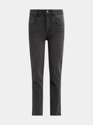Exact Older Boy's Black Slim Leg Jeans