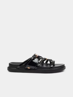 Women's Rock&Co Black Supreme 7 Sandals