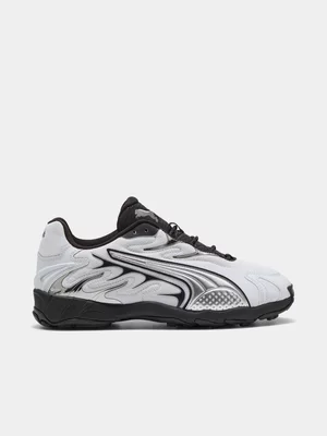 Puma Men's Inhale Smile Silver Sneaker