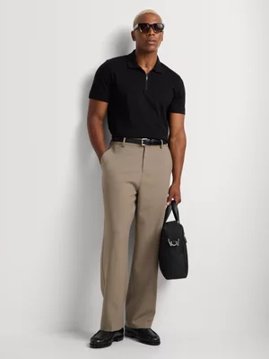 Markham Men's Black Smart Zip Golfer
