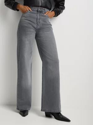 FF Denim High Waist Wide Leg Jeans