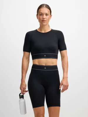 TS Womens Astra Project Black Bike Shorts