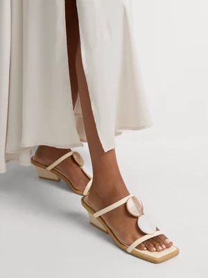 Pebble T-Bar Artisanal Mules