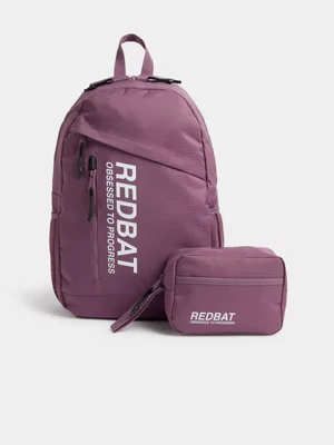 Redbat Unisex Purple Backpack