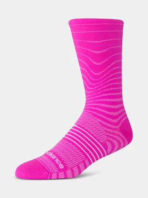 New Balance Pro Run Pink Socks 