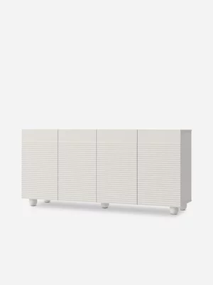 Self Assembly Unfold Cloud Sideboard Lacquer White Large