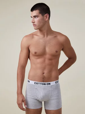Men's Cotton On Grey Organic Cotton Trunks