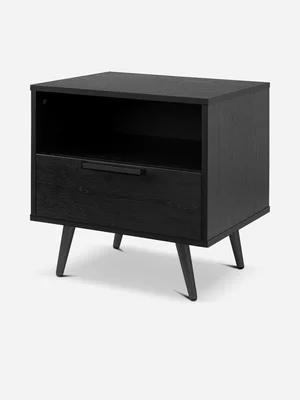 Self Assembly Unfold Vienna Pedestal Black