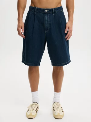 Men's Cotton On Blue Baggy Denim Shorts