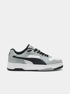 Puma Junior RBD Break Low Cool Mid Gray/Black Sneaker
