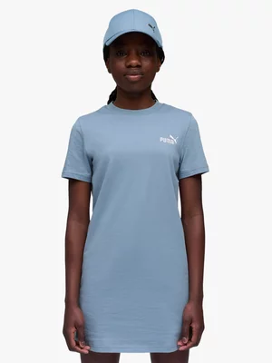 Puma Girls Logo Blue Dress