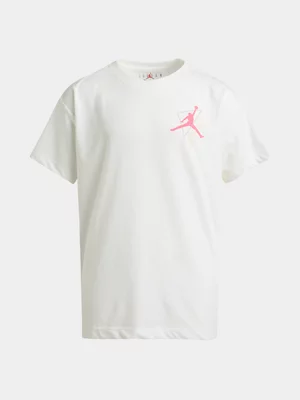 Jordan Unisex Jumpman Take Flight White T-shirt
