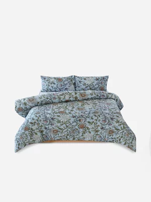 Volpes Antonia 300tc Teal Duvet Cover Set