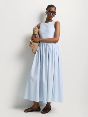 Fit & Flare Bengaline Dress