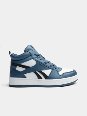 Junior Reebok Royal Prime Mid 2.0 Blue/White Sneaker