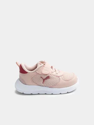 Kids Puma Funracer  Pink/White Sneaker