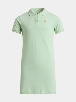 Kids Polo Green Dakota Golfer Dress
