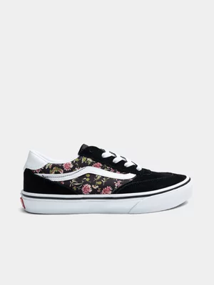 Junior Vans Filmore Check Floral Black Sneaker