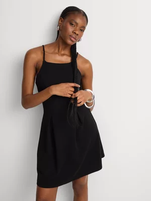 Fit & Flare Strappy Dress