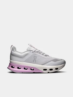 On Womens Cloudnova X Glacier/Sakura Running Shoes 