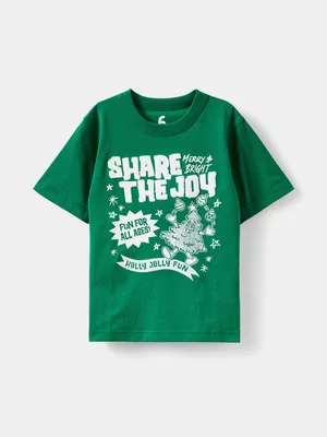 Cotton On Kids Boy Green Jonny Graphic T-shirt
