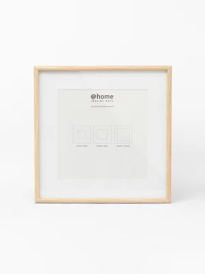 Interchangable Mounting Board Frame Oak 35cm