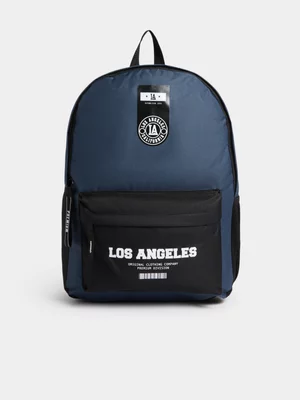 Jet Men's Navy Los Angeles Back Pack 