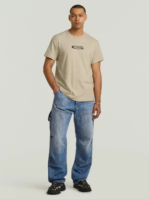 G-Star Men's 3D Artisan Carpenter Loose Denim Blue Jeans