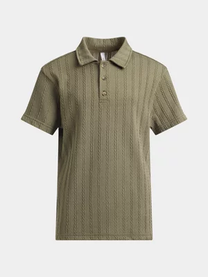 Exact Younger Boy's Fatigue Textured Golfer