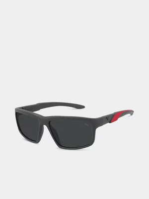 Puma Grey PU0324S-005 Sunglasses - 59