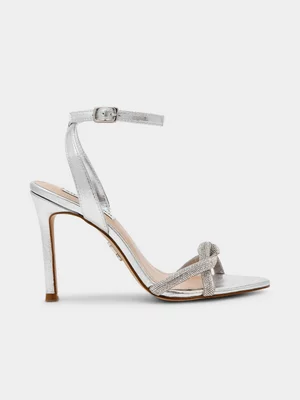 Women's Steve Madden Silver JEWELLS Heels