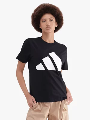 Women's adidas Big Logo Essential Black/White Tee