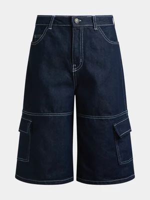 Jet Older Boys Indigo Carpenter Shorts