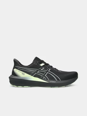 ASICS Mens GT-1000 15 Black/Illuminate Yellow Running Shoes 