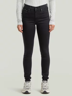 G-Star Women's 3301 Skinny Denim Black Jeans
