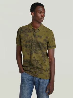 G-Star Men's Dunda Premium Stretch Brown Polo