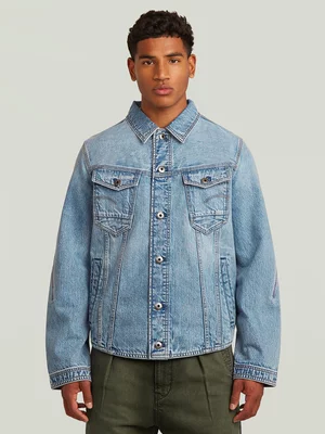 G-Star Men's Slim 3D Dart Denim Blue Jacket 