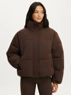 Women's Cotton on Active the Mother Puffer Soft Touch Jacket