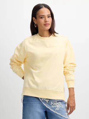 Exact Women's Yellow Sweat Top