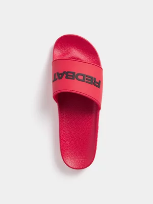 Redbat Men's Red Slide