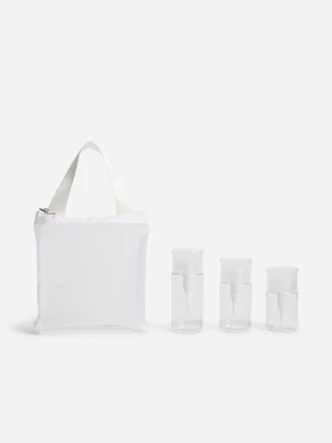 Foschini All Woman - Travel Bottle Set + Mesh Bag