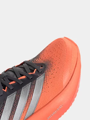 adidas Mens Supernova Rise Black/Orange Running Shoes 