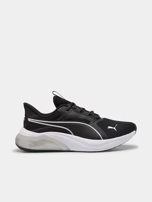 Puma Womens Cell Thrill Black/Silver Running Shoes