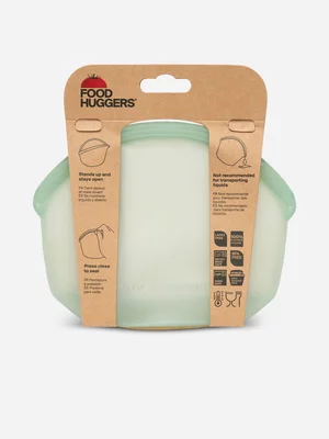 Food Huggers Reusable Silicone Bag 400ml Juniper 
