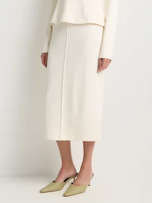 Co-Ord Soft Touch Slit Midi Tube Skirt