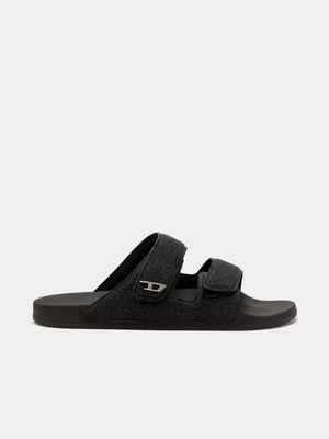 Women's Diesel Sa-Lax D X Black Sandals