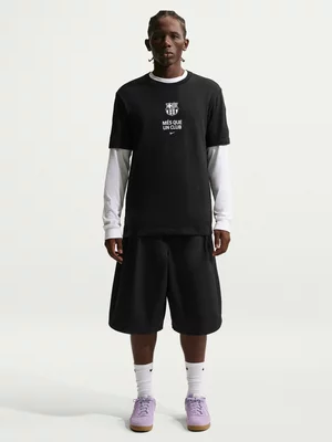 Nike Mens Barcelona Club Black Tee