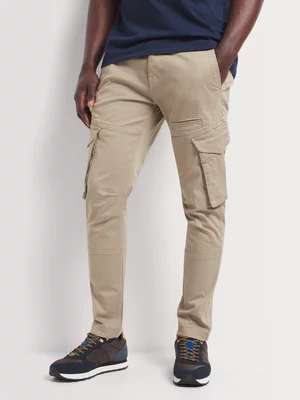 Relay Jeans Men's Core Utility Stone Cargo Pants